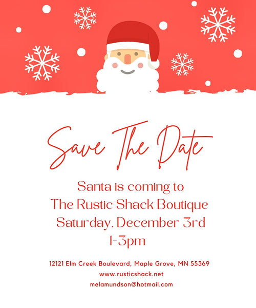 Santa is Coming to our boutique!