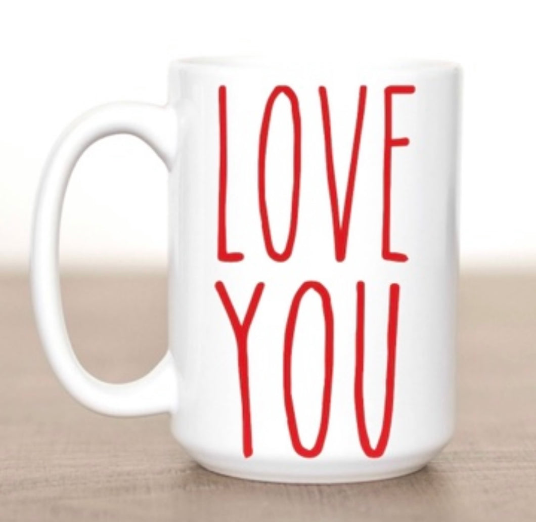 I Love You Mug