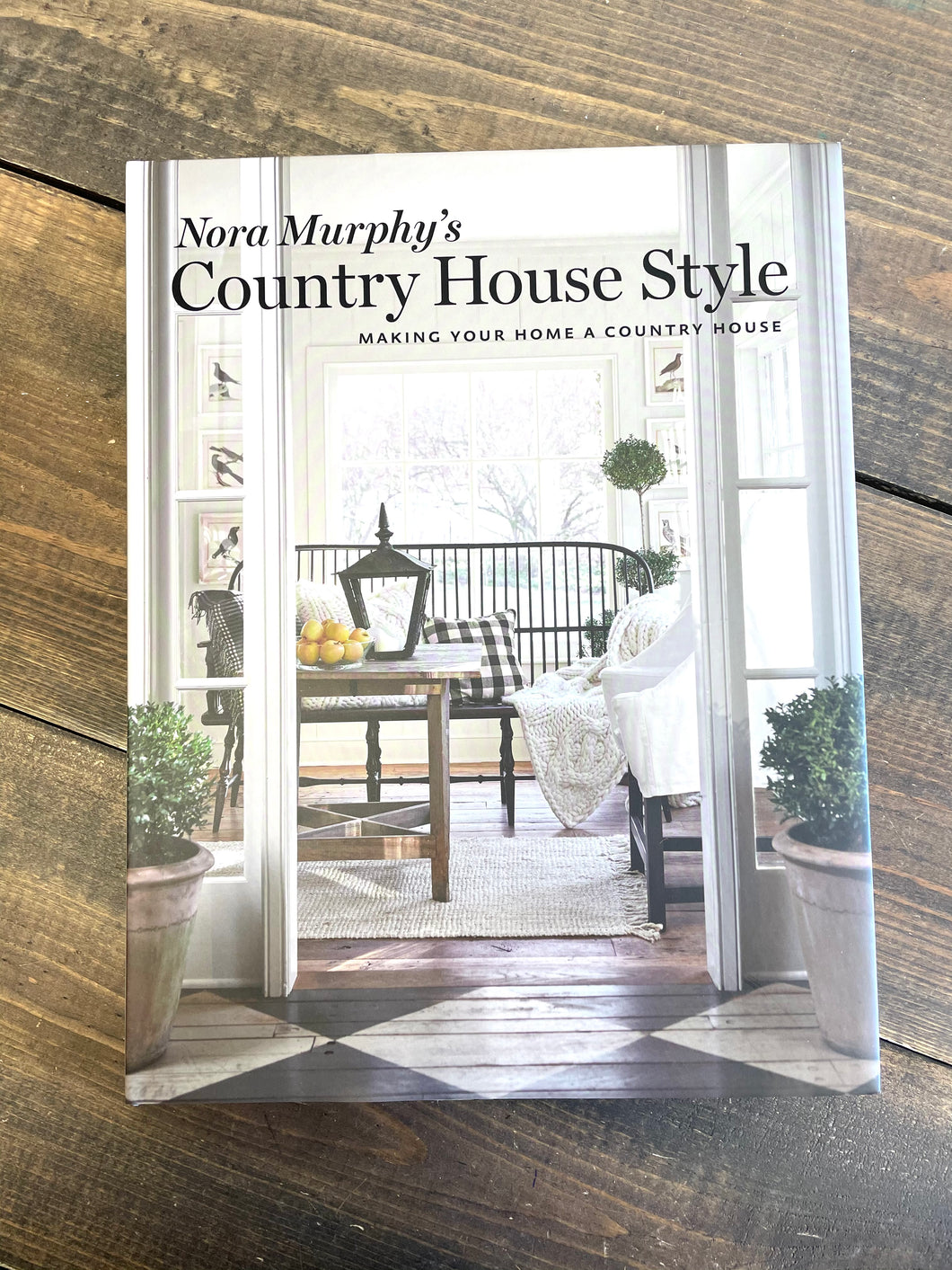 Country House Style Decor Hard Cover Book