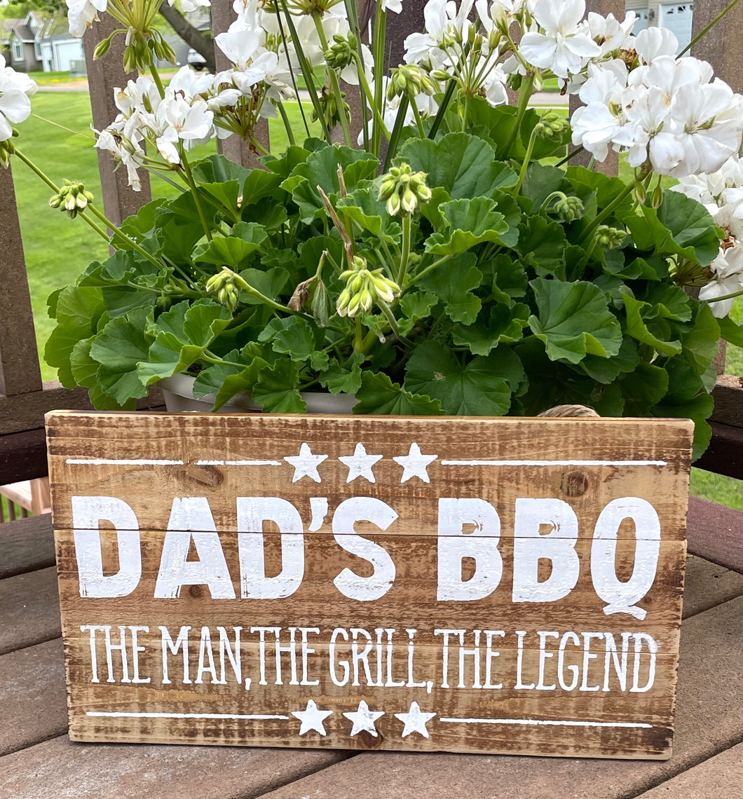 Dad’s BBQ Sign