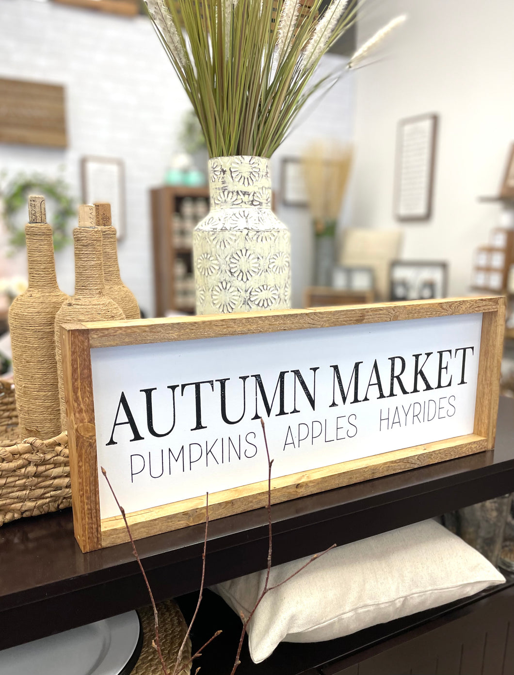 Autumn Market Sign