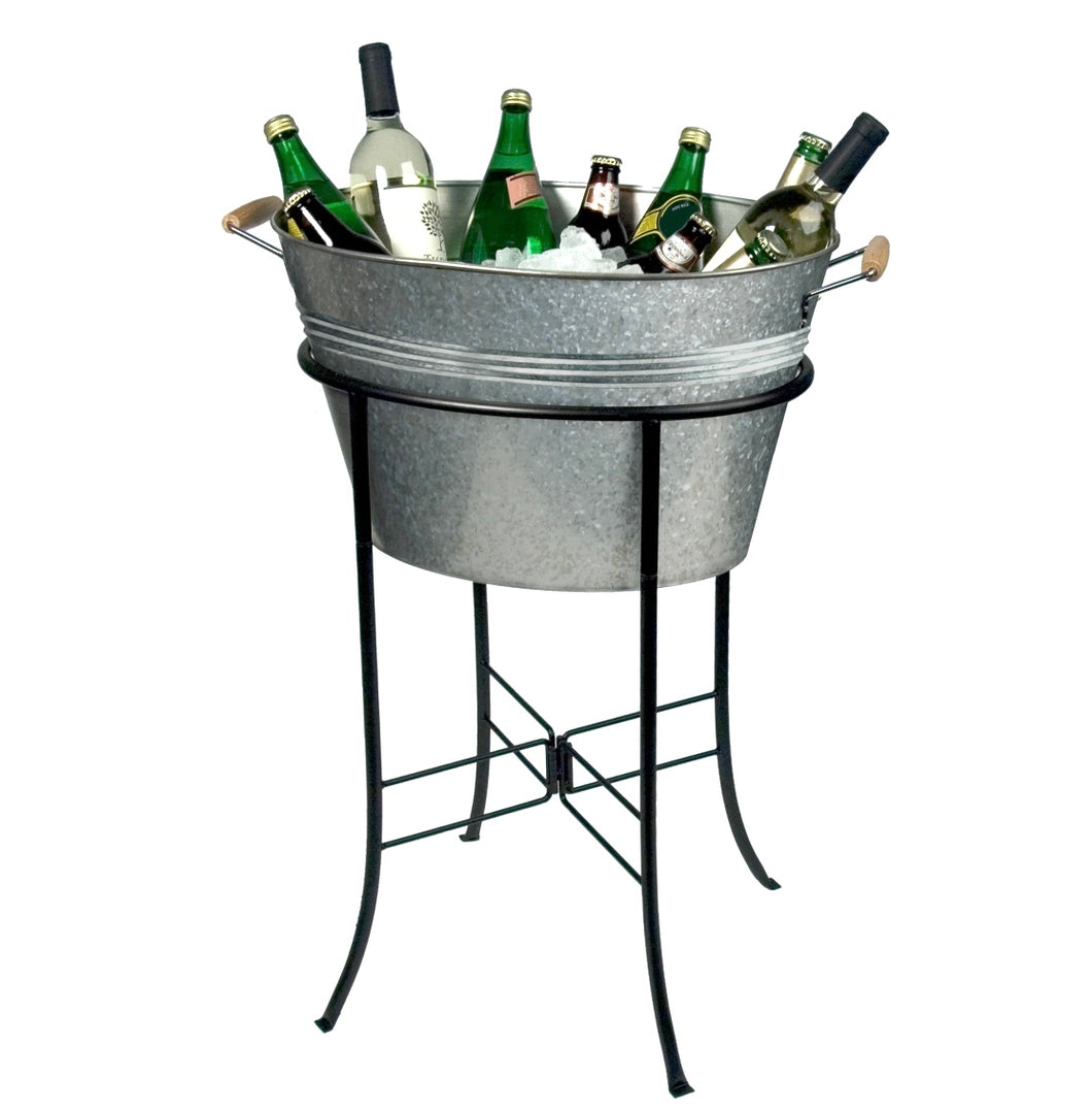 Oval Party Tub w/Stand